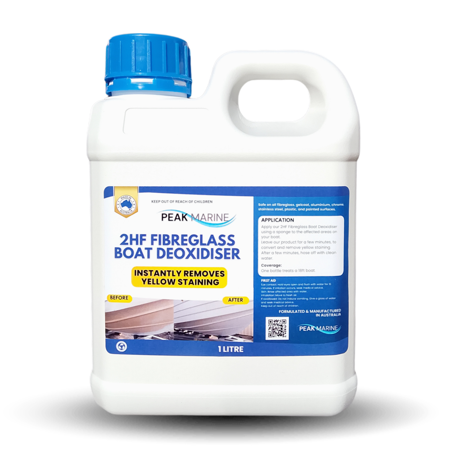 2HF Fibreglass Boat Deoxidiser