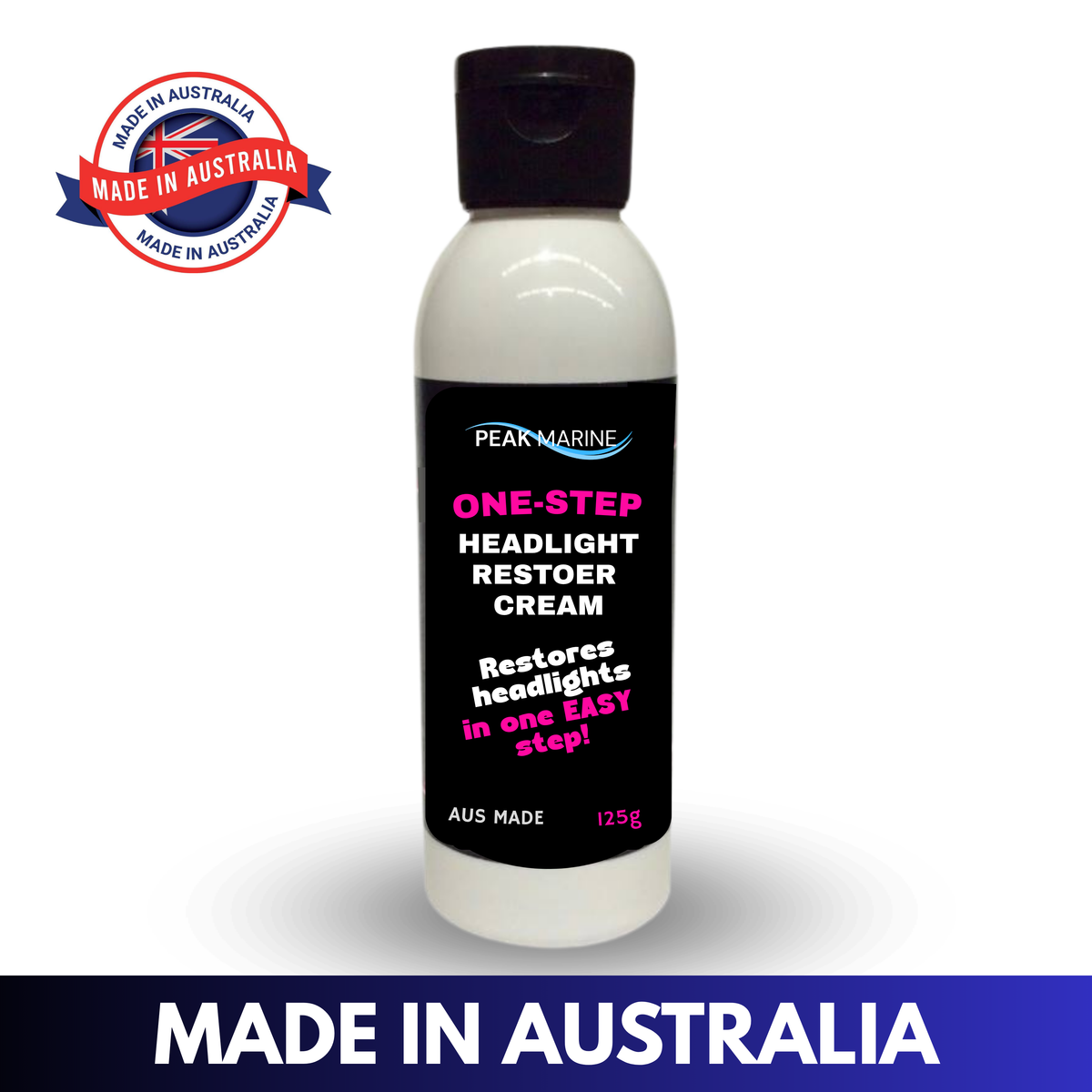 ONE-STEP Headlight Restorer Cream
